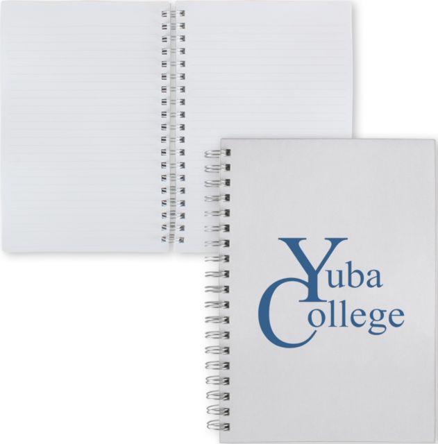 Yuba Clear 7 x 10 Spiral Journal Notebook Yuba College Primary Mark - ONLINE ONLY