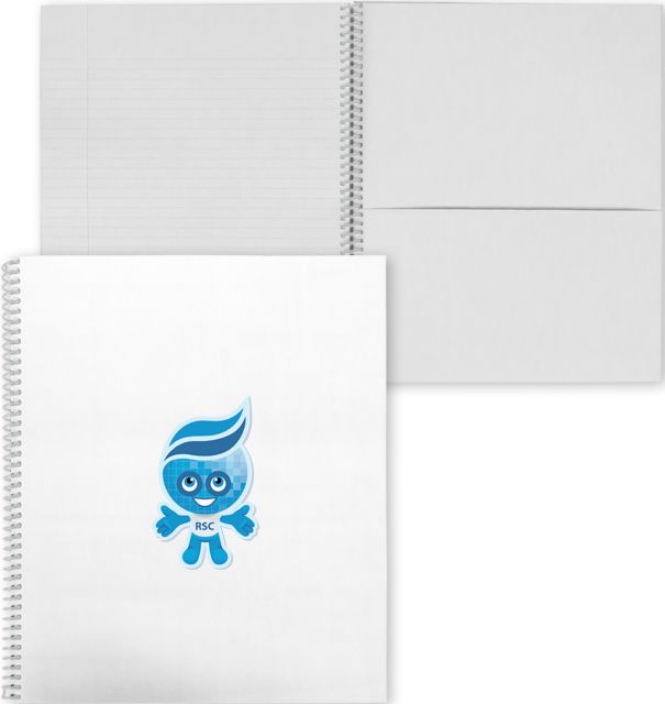 Rio Salado College Spiral Notebook w/Clear Coil Official Artwork - ONLINE ONLY