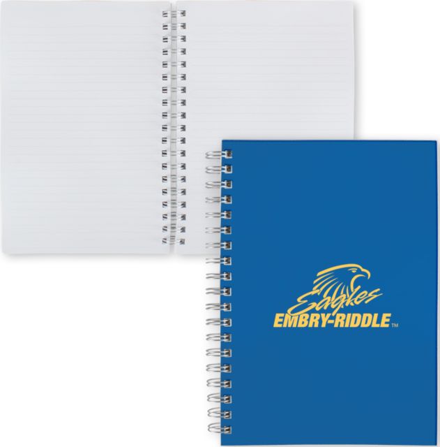 Embry Riddle Clear 7 x 10 Spiral Journal Notebook Primary Mark - ONLINE ONLY