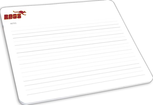 Austin College Mousepad/Notepad Roos - ONLINE ONLY
