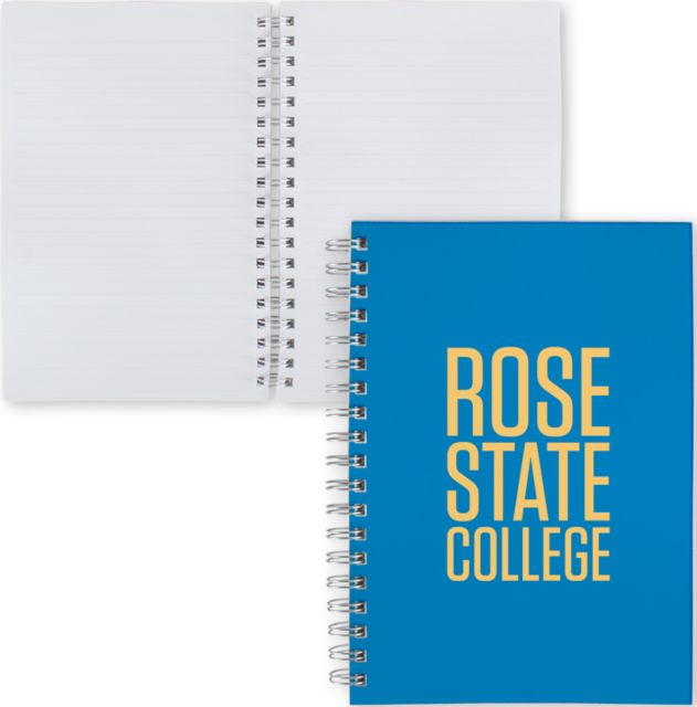 Rose State Clear 7 x 10 Spiral Journal Notebook Primary Mark - ONLINE ONLY