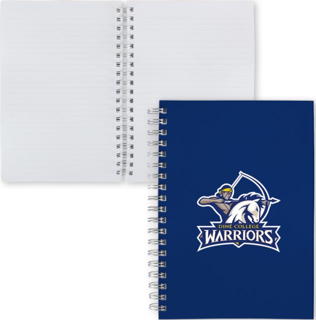 Dine College Clear 7 x 10 Spiral Journal Notebook Primary Mark - ONLINE ONLY
