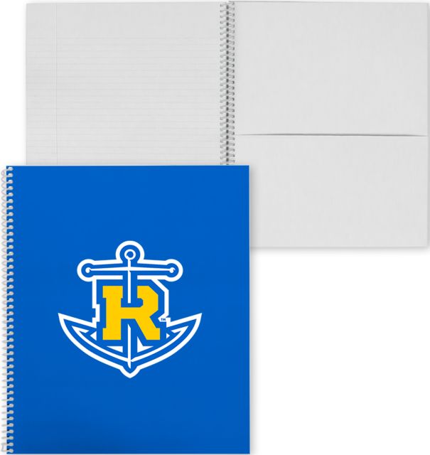 Rollins College Spiral Notebook w/Clear Coil Primary Mark - ONLINE ONLY