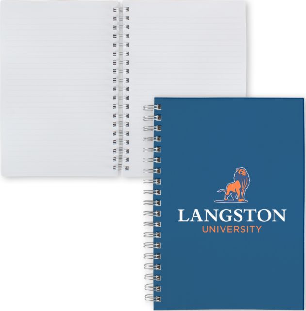 Langston Clear 7 x 10 Spiral Journal Notebook Primary Mark - ONLINE ONLY