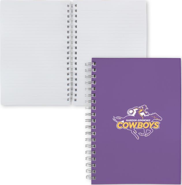 Hardin Simmons 7 x 10 Spiral Journal Notebook - ONLINE ONLY