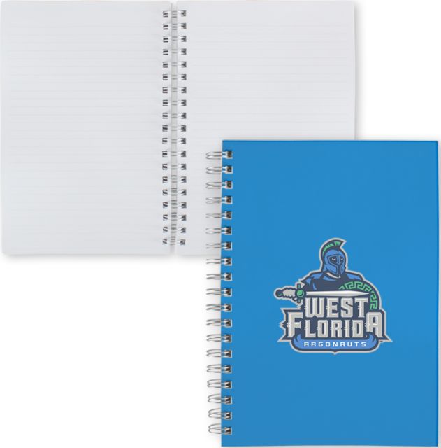 West Florida Clear 7 x 10 Spiral Journal Notebook West Florida Argonauts - ONLINE ONLY