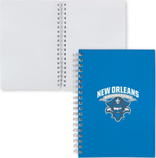New Orleans Clear 7 x 10 Spiral Journal Notebook Primary Mark - ONLINE ONLY