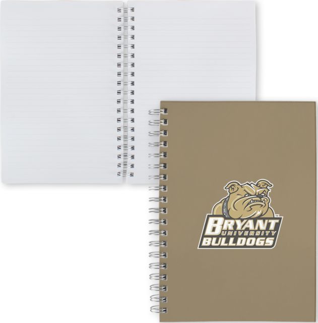 Bryant Clear 7 x 10 Spiral Journal Notebook Bryant Official Logo - ONLINE ONLY