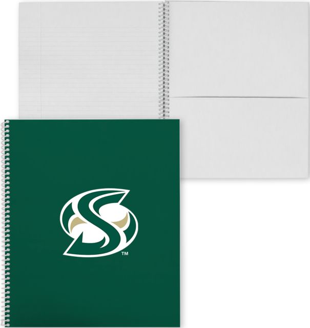 Sacramento State College Spiral Notebook w/Clear Coil S Mark - ONLINE ONLY