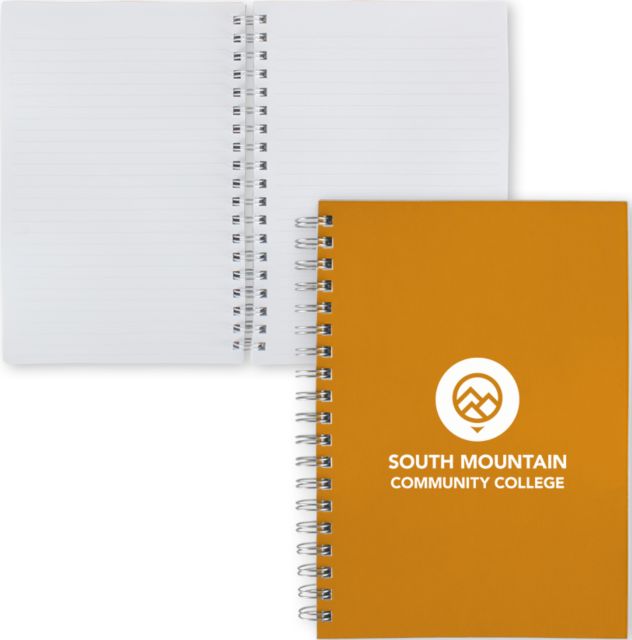 South Mountain Comm College Clear 7 x 10 Spiral Journal Notebook Maricopa Community Colleges - ONLINE ONLY
