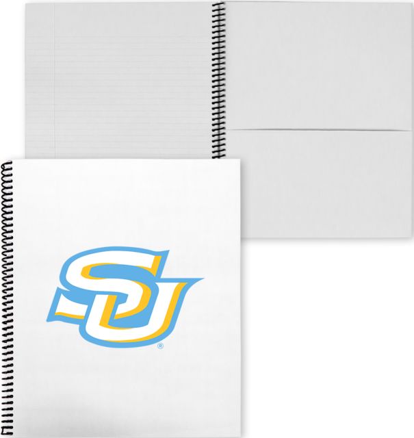 Southern University College Spiral Notebook w/Coil Interlocking SU - Primary Athletics Mark - ONLINE ONLY