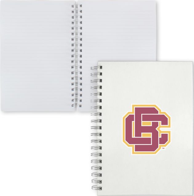 Bethune Cookman Clear 7 x 10 Spiral Journal Notebook Primary Mark - ONLINE ONLY