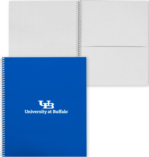 Buffalo College Spiral Notebook w/Coil Primary Lock Up - ONLINE ONLY