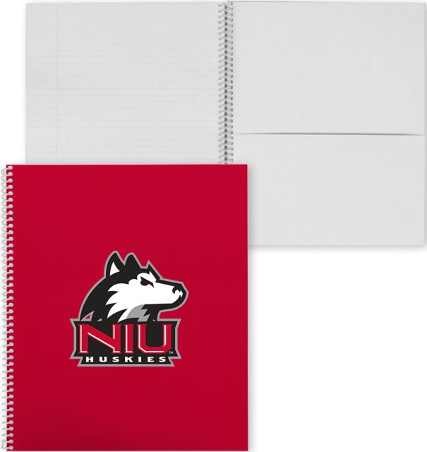 Northern Illinois College Spiral Notebook w/Clear Coil Primary Mark - ONLINE ONLY