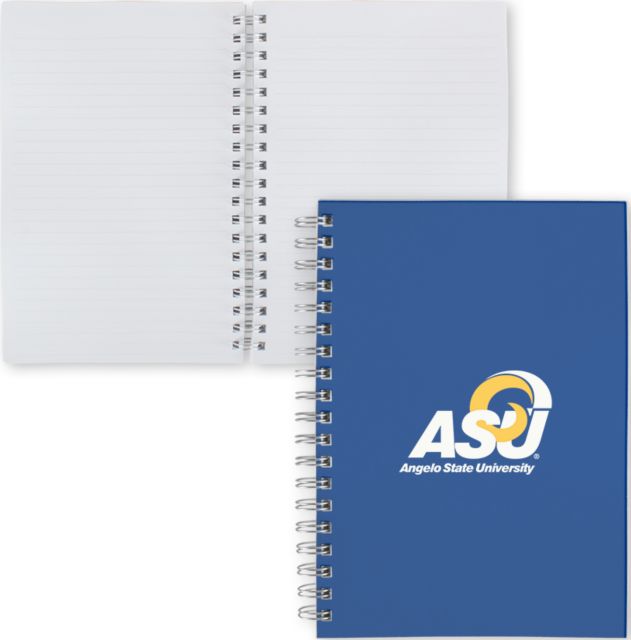 Angelo State Clear 7 x 10 Spiral Journal Notebook Primary Mark - ONLINE ONLY