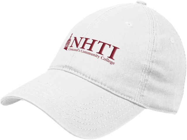 NHTI Concord Unstructured Adjustable Low Profile Hat NHTI Primary Wordmark - ONLINE ONLY