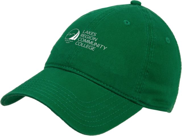 Lakes Region Kelly Green Unstructured Adjustable Low Profile Hat Lakes Region CC Primary Mark - ONLINE ONLY