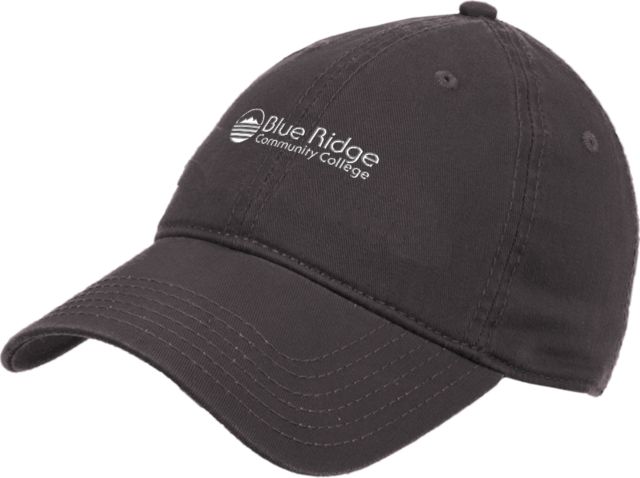 Blue Ridge Unstructured Adjustable Low Profile Hat Ridge Community College Wordmark - ONLINE ONLY