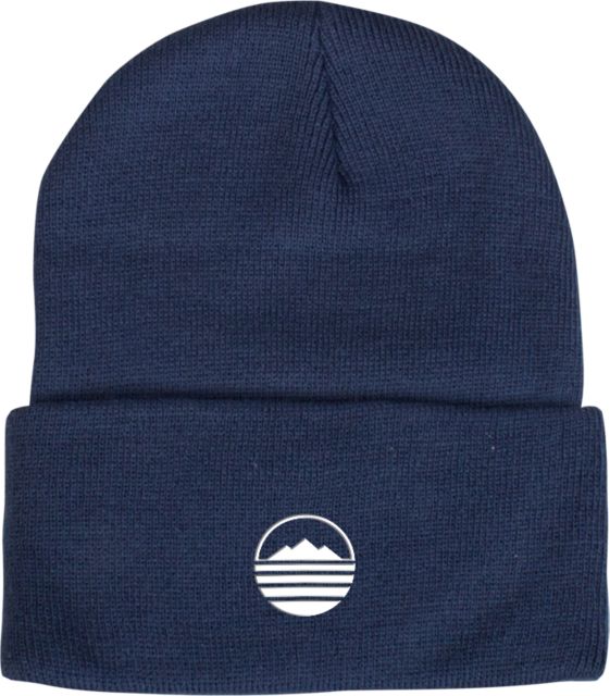 Blue Ridge Knit Beanie w/Cuff Ridge Community College Moutain Mark - ONLINE ONLY