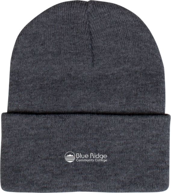 Blue Ridge Knit Beanie w/Cuff Ridge Community College Wordmark - ONLINE ONLY