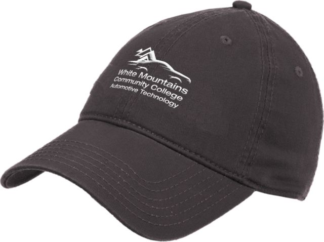 White Mountains Unstructured Adjustable Low Profile Hat Mountains Community College Automotive Technology - ONLINE ONLY