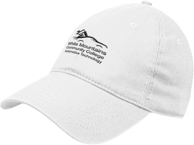 White Mountains Unstructured Adjustable Low Profile Hat Mountains Community College Automotive Technology - ONLINE ONLY