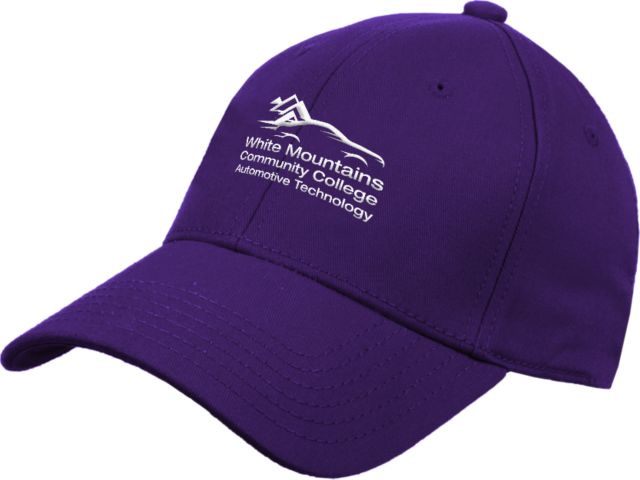 White Mountains Structured Adjustable Pro Style Hat Mountains Community College Automotive Technology - ONLINE ONLY