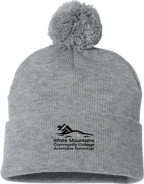 White Mountains Sportsman Pom Pom Cuffed Beanie Mountains Community College Automotive Technology - ONLINE ONLY