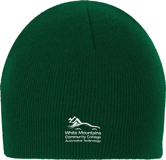White Mountains Knit Beanie Mountains Community College Automotive Technology - ONLINE ONLY
