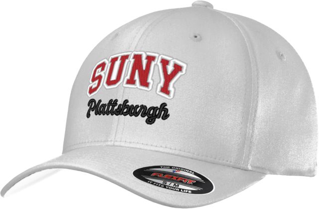 SUNY Plattsburgh Flexfit Structured Low Profile Hat SUNY Script - ONLINE ONLY