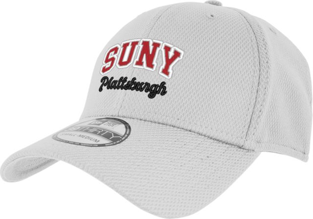 SUNY Plattsburgh New Era Diamond Era 39Thirty Stretch Fit Hat SUNY Script - ONLINE ONLY