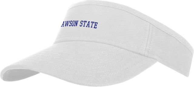 Lawson State Brushed Bull Denim Visor Lawson State Block Text - ONLINE ONLY