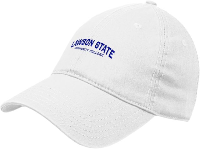 Lawson State Unstructured Adjustable Low Profile Hat Arched Lawson State Community College - ONLINE ONLY