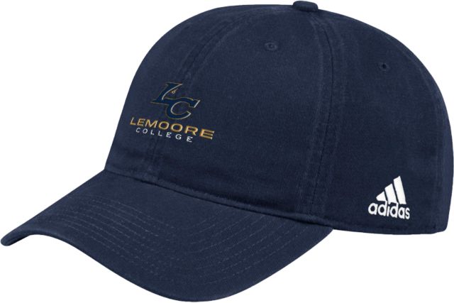 WHC Lemoore Adidas Adjustable Washed Slouch Lemoore College Logo Vertical - ONLINE ONLY