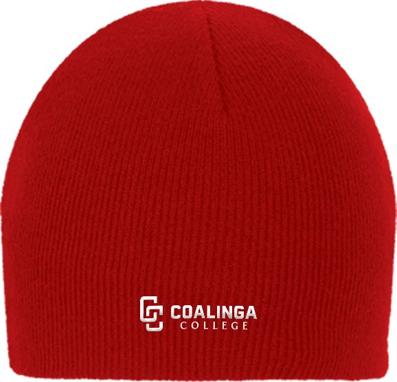 WHC Coalinga Knit Beanie Coalinga College Horizontal Lockup - ONLINE ONLY