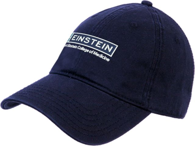 Albert Einstein Twill Unstructured Low Profile Hat Einstein Logo - ONLINE ONLY
