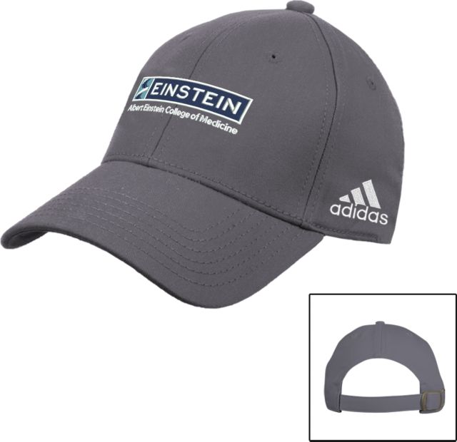 Albert Einstein Adidas Slouch Unstructured Low Profile Hat Einstein Logo - ONLINE ONLY