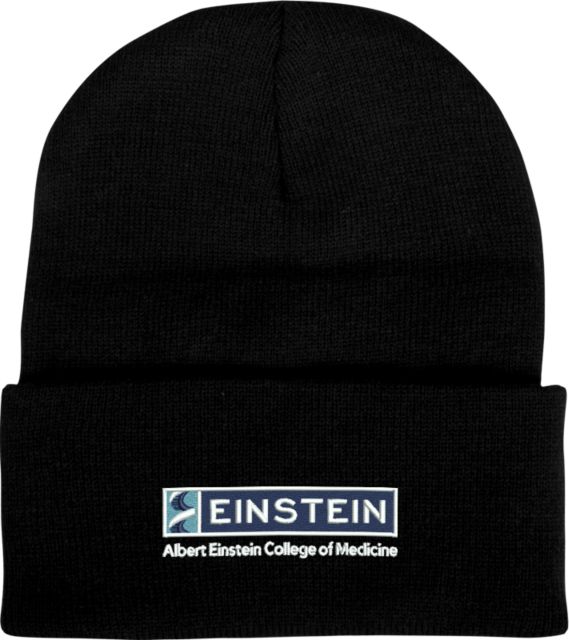 Albert Einstein Knit Beanie w/Cuff Einstein Logo - ONLINE ONLY