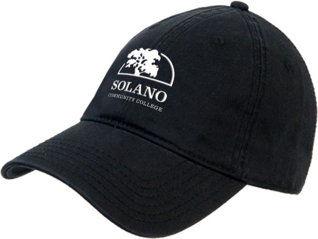 Solano Unstructured Adjustable Low Profile Hat Solano Community College Institutional Mark - ONLINE ONLY