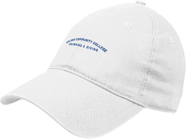Solano Unstructured Adjustable Low Profile Hat Solano Community College Swima nd Dive - ONLINE ONLY