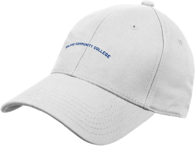 Solano Structured Adjustable Pro Style Hat Solano Community College Wordmark - ONLINE ONLY