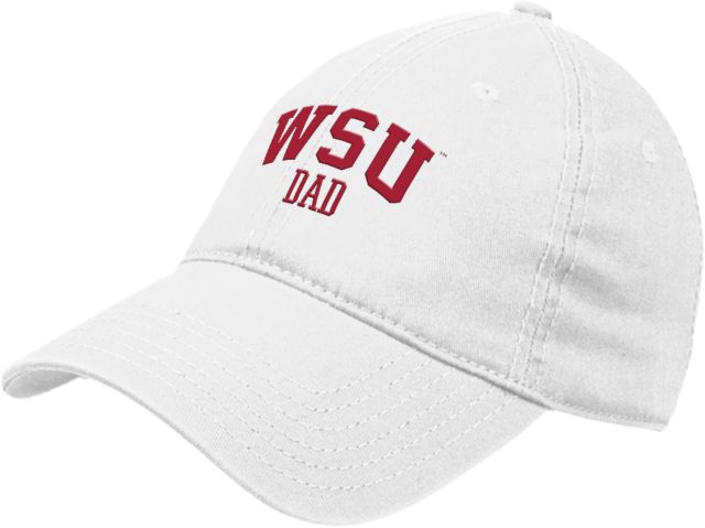 Washington State Unstructured Adjustable Low Profile Hat WSU Dad Word Mark - ONLINE ONLY