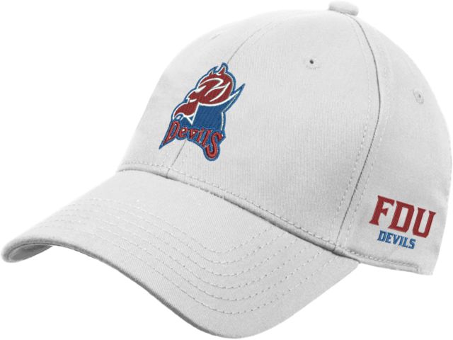 FDU Devils Heavyweight Twill Pro Style Hat FDU Devils w Mascot - ONLINE ONLY