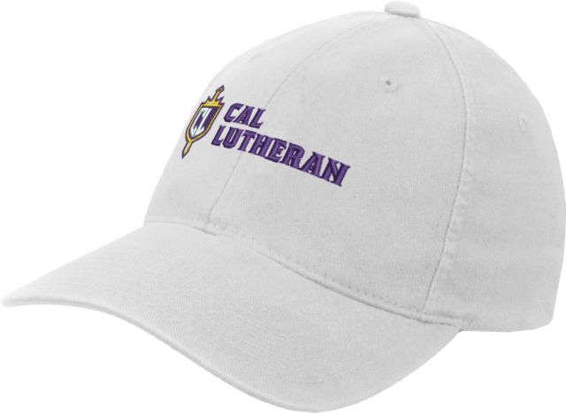Cal Lutheran Flexfit Structured Low Profile Hat Sword and Shield Cal Lutheran - ONLINE ONLY