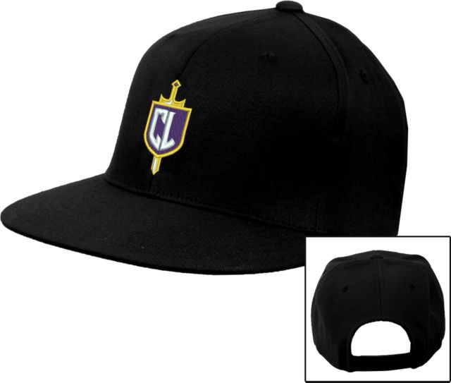 Cal Lutheran Flat Bill Snapback Hat Sword and Shield CL - ONLINE ONLY