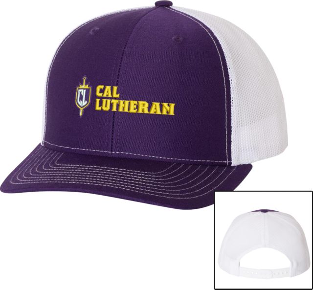 Cal Lutheran Richardson Trucker Hat Sword and Shield Cal Lutheran - ONLINE ONLY