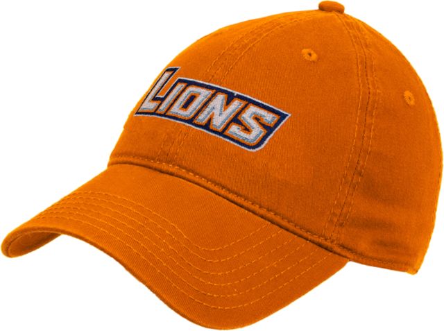 Nassau CC Orange Unstructured Adjustable Low Profile Hat Lions - ONLINE ONLY