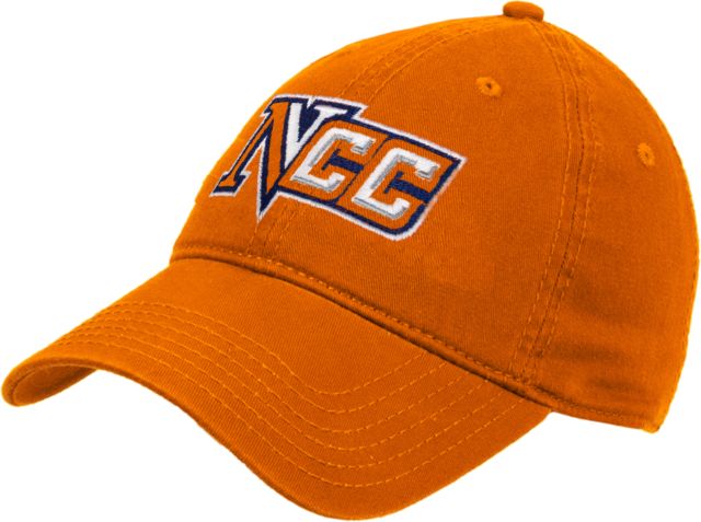 Nassau CC Orange Unstructured Adjustable Low Profile Hat NCC - ONLINE ONLY