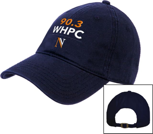 Nassau Community College Unstructured Adjustable Low Profile Hat WHPC Radio - ONLINE ONLY