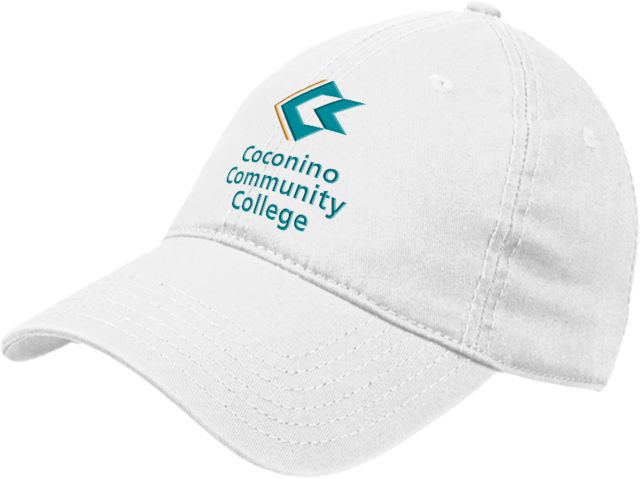 Conconino Unstructured Adjustable Low Profile Hat Coconino Community College - Primary Mark - ONLINE ONLY